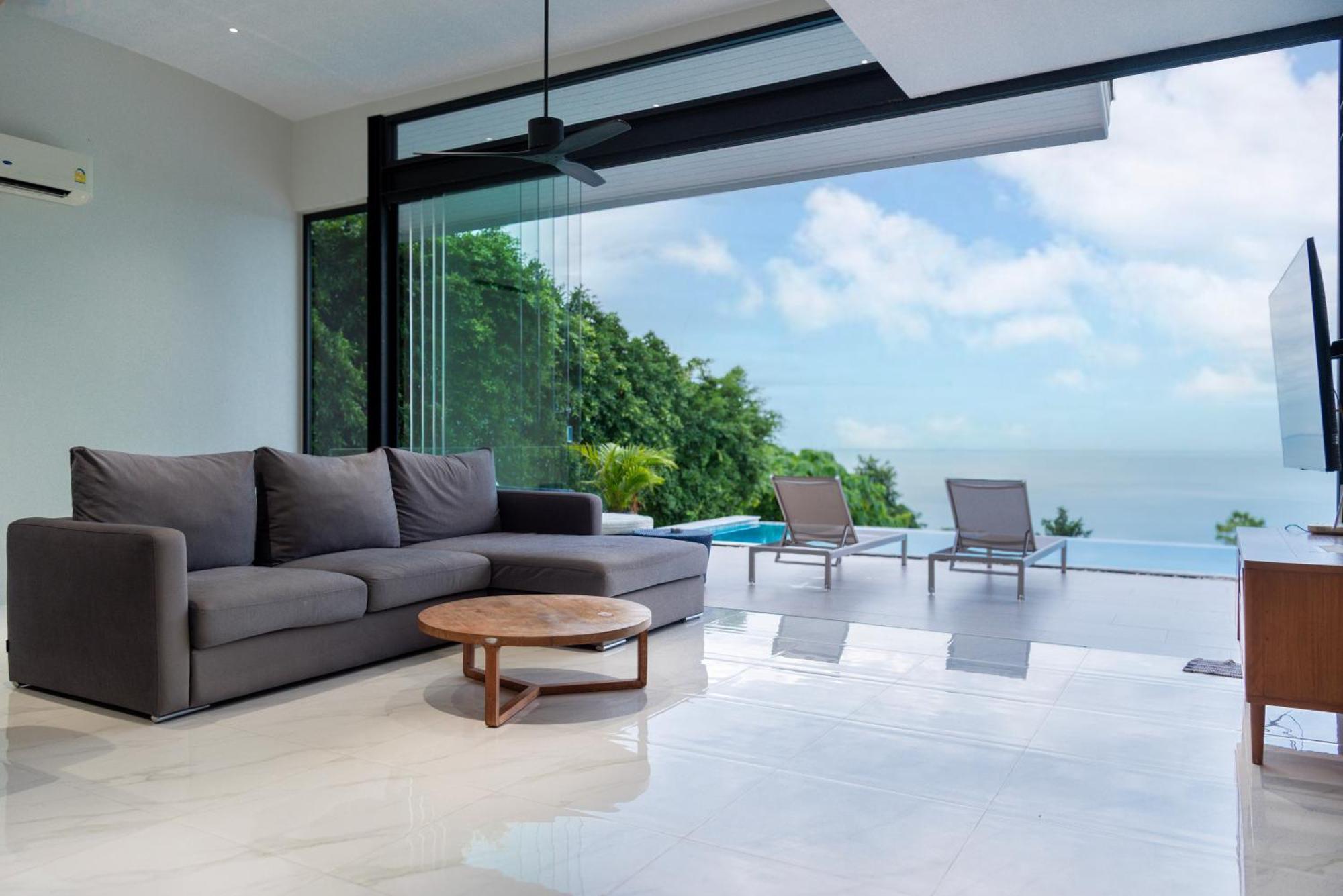 Seaview Serenity Chaweng Noi Villaer Amphoe Koksamui